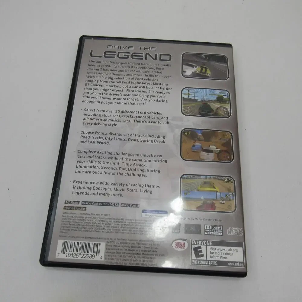 Ford Racing‎ 2 (Sony PlayStation 2, 2005) PS2 2
